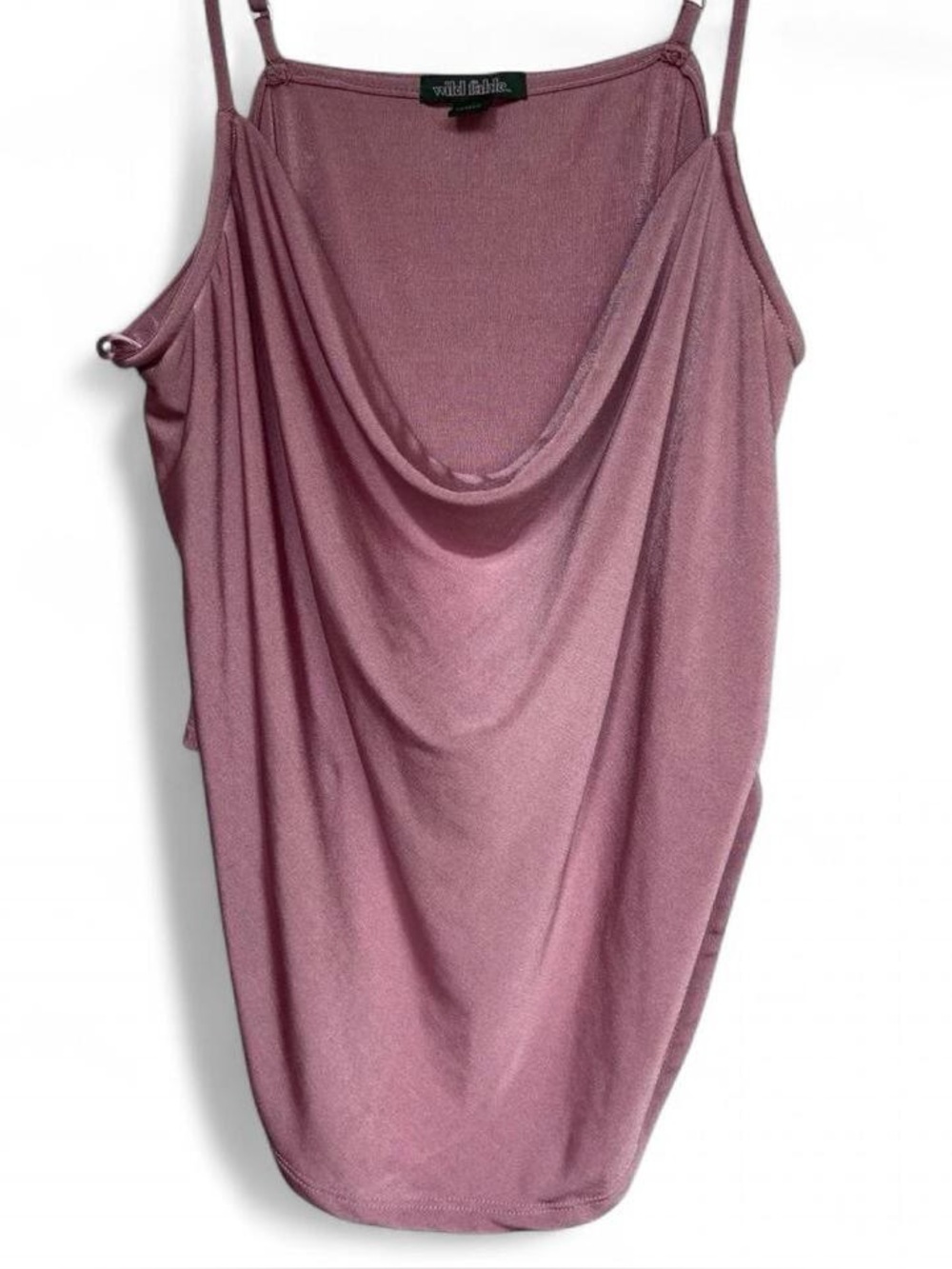 Wild Fable Dusty Rose Stretchy Shiny Camisole Size M
